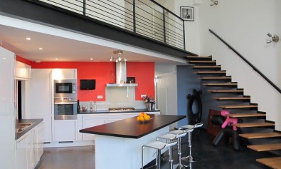 Intérieur salon Loft