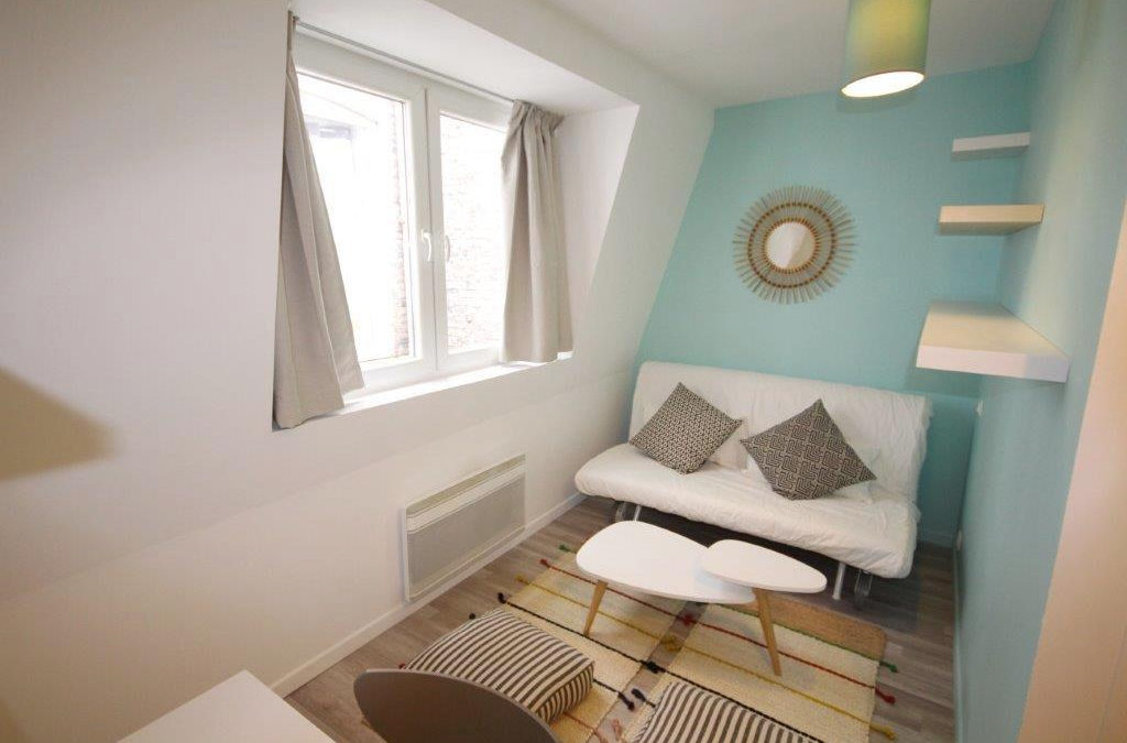 Studio avec meubles à disposition, rue de Ratisbonne – Solférino