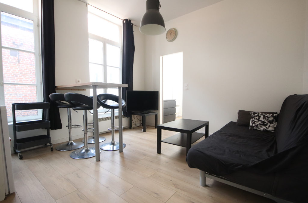T2 MEUBLÉ de 28 m², rue des Bouchers