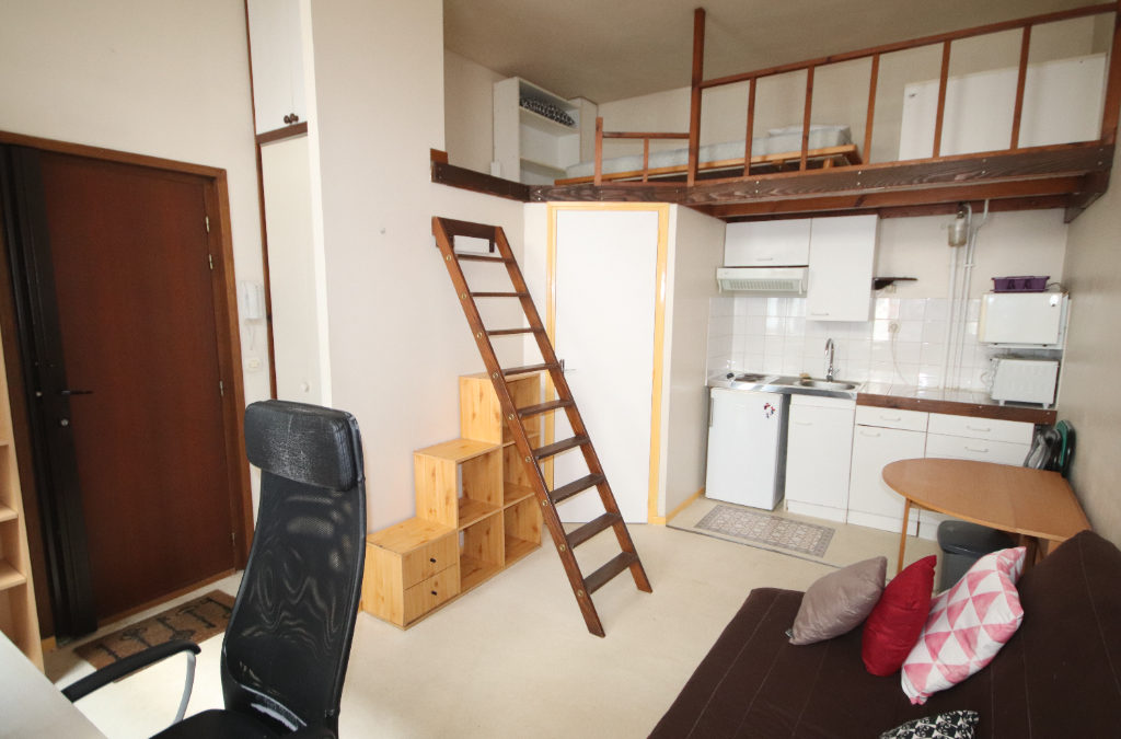 Studio MEUBLÉ de 23.02 m², boulevard de la liberté