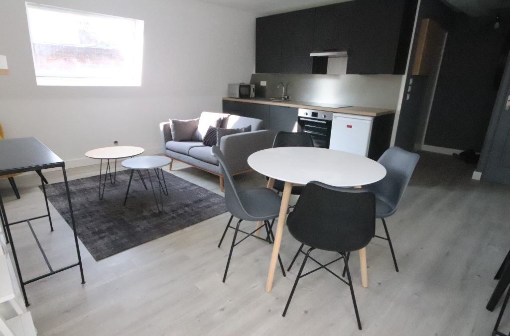 T2 de 48.5 m² avec mise à disposition du mobilier, rue Eugène Jacquet – CAULIER