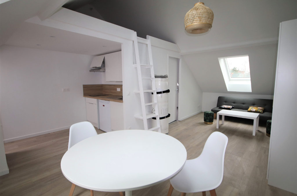 Studio de 41.08 m² avec mise à disposition du mobilier, rue Destailleurs – CHU