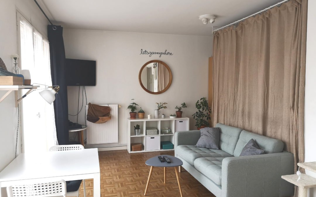 Studio de 32.29 m², rue de Bouvines – Caulier