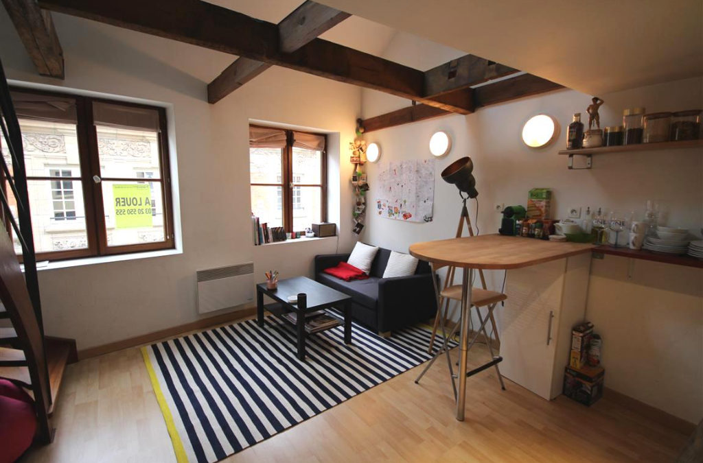 T2 en duplex de 34 m², rue Esquermoise – Vieux Lille