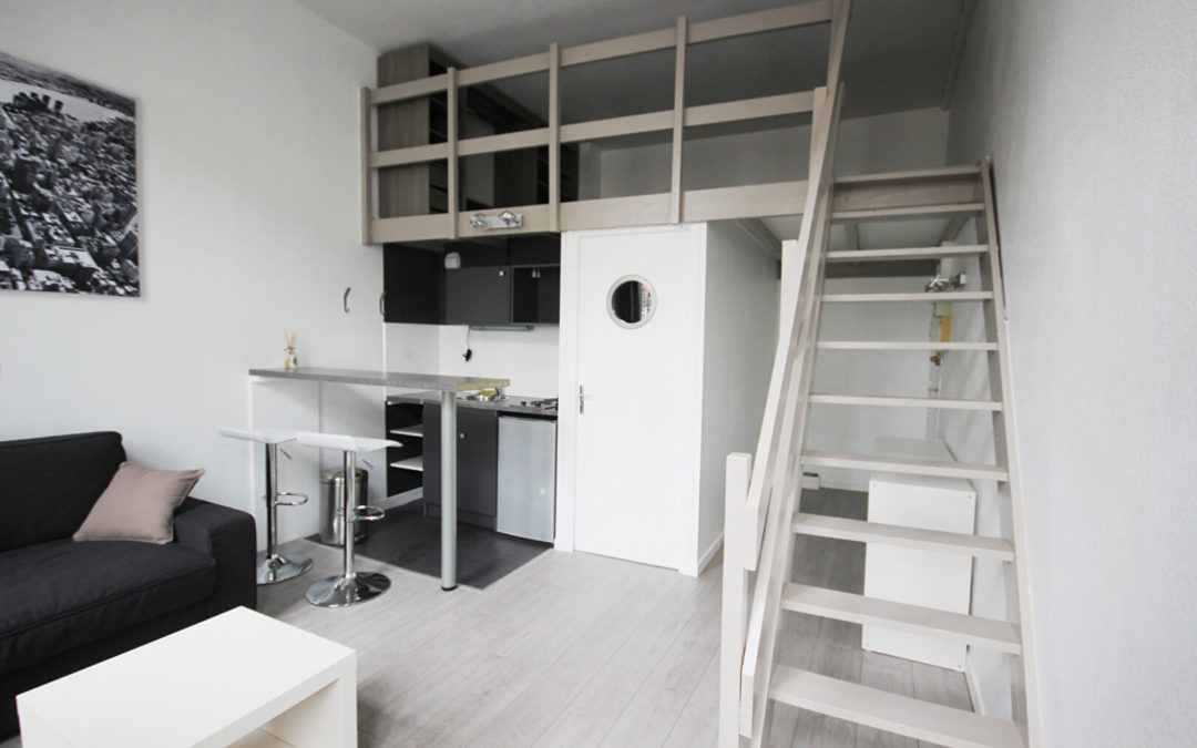 T1 BIS MEUBLÉ de 31.4 m² rue des Postes – Sébastopol