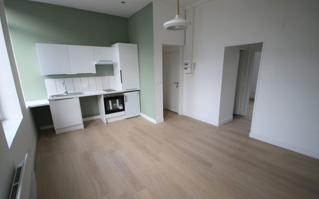 A VENDRE – appartement de type 2 entièrement rénové – LILLE – JB LEBAS
