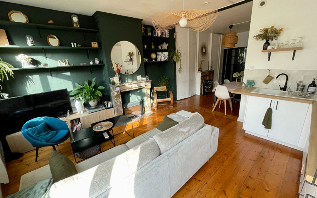 A VENDRE – T2 de charme – GAMBETTA/SEBASTOPOL