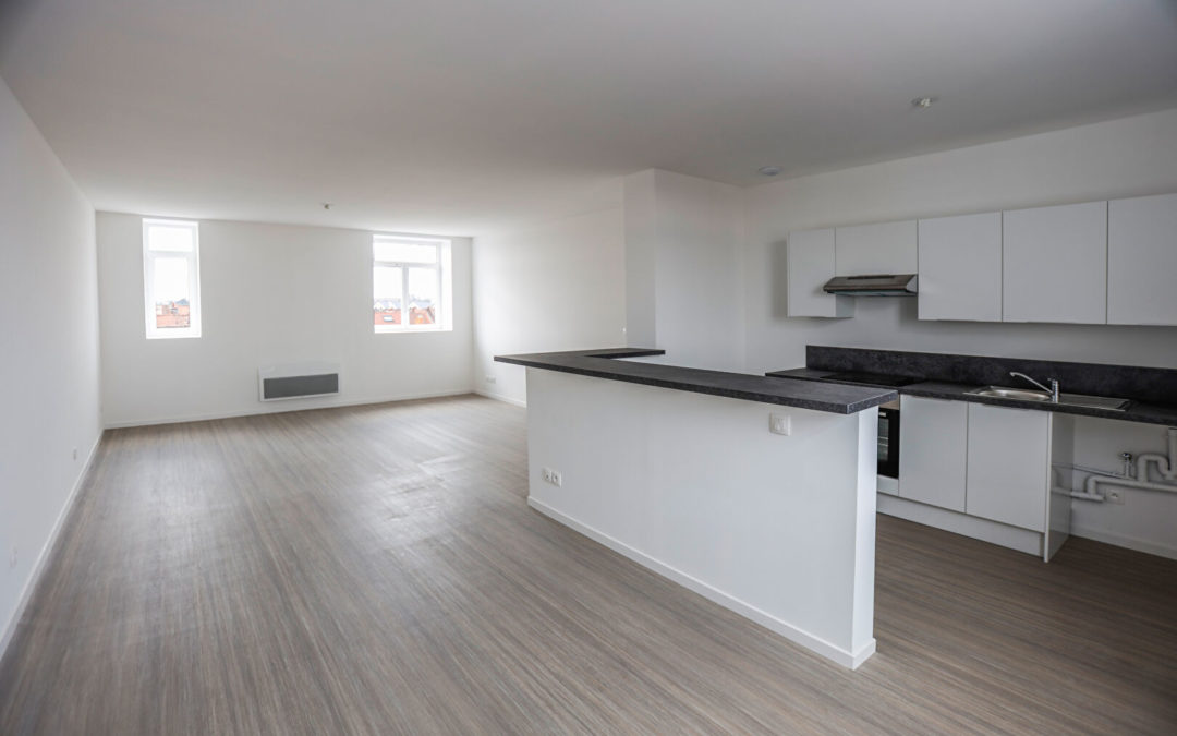 T4 de 95 m² ,rue Garibaldi – Lille Sud