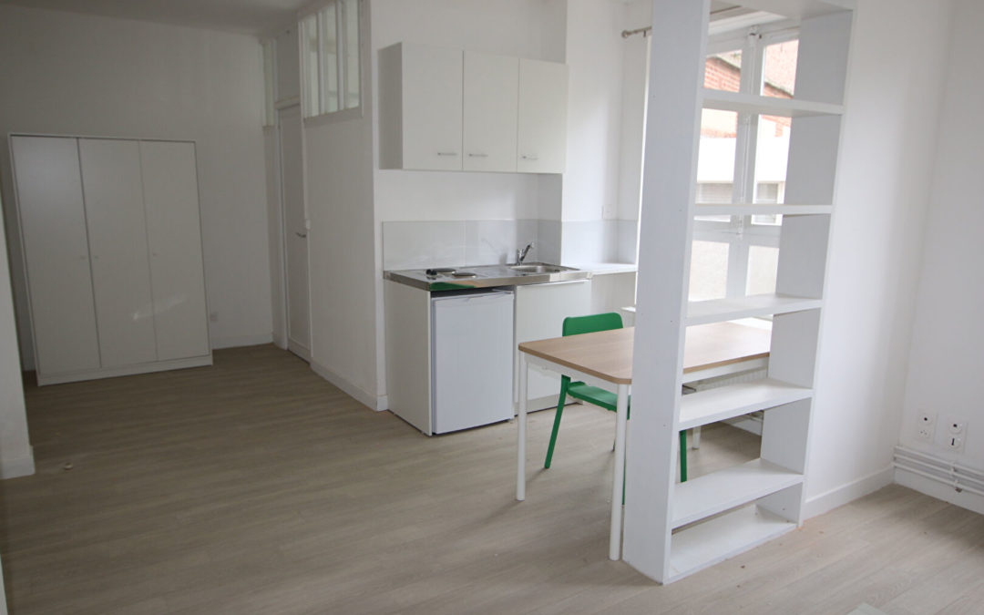 Studio de 24.20 m², rue Pharaon de Winter, Vieux Lille