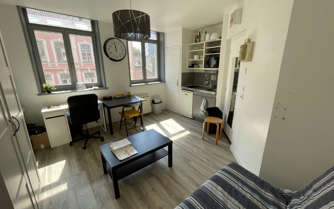 A VENDRE – Studio pour investissement – Vendu loué – LILLE – CORMONTAIGNE