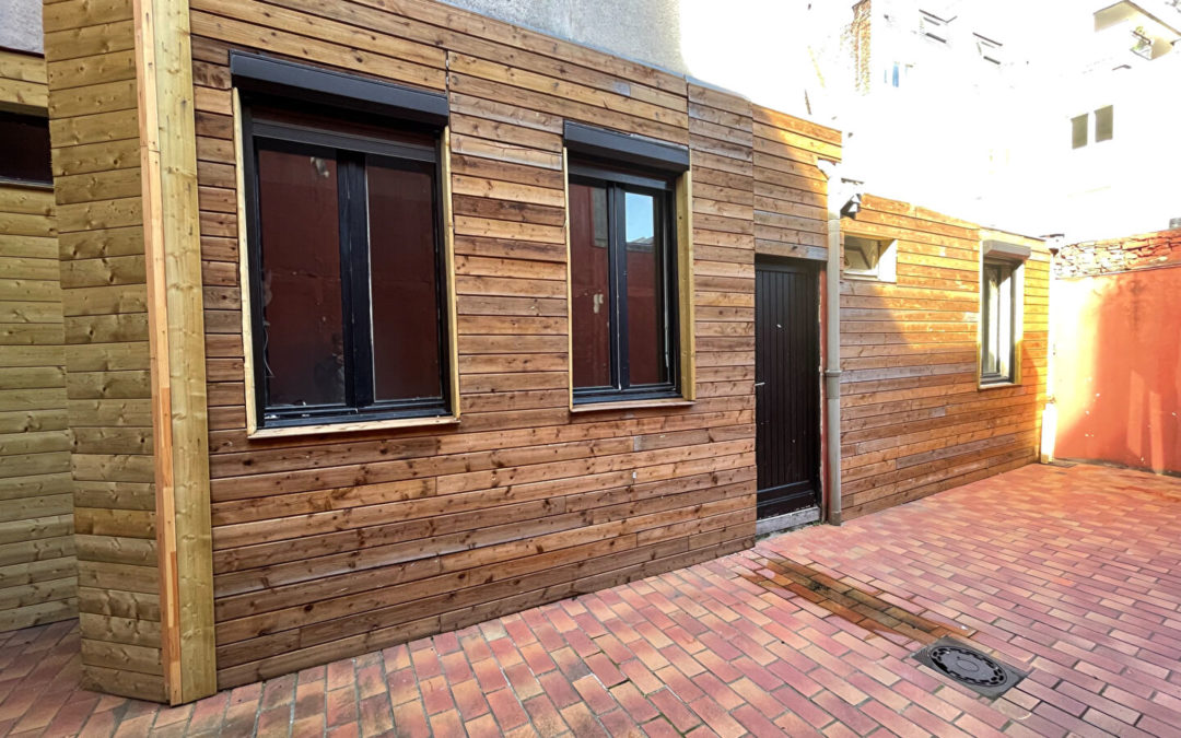A VENDRE – Appartement 2 pièces avec cour privative – VAUBAN