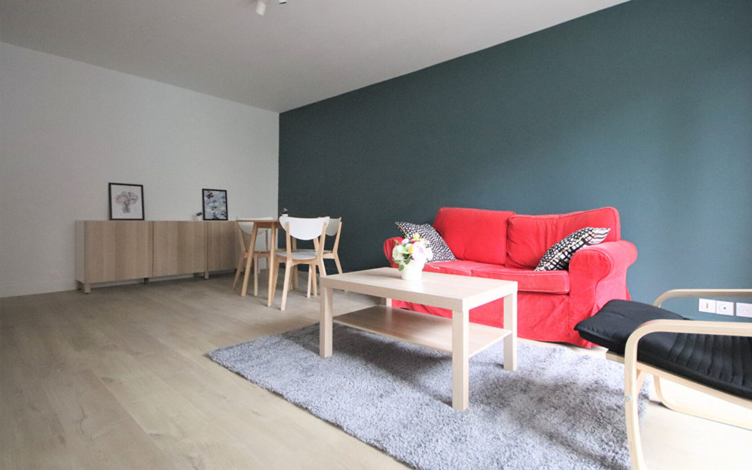 T2 MEUBLÉ de 46.19 m², rue Catel Beghin, La Catho