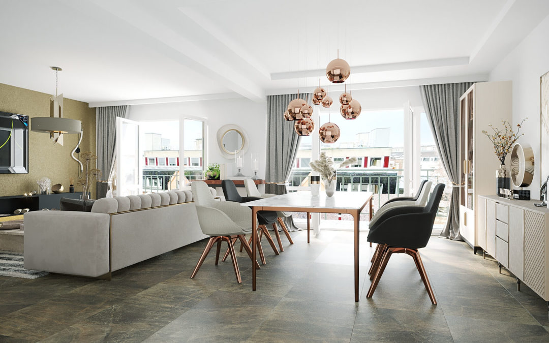 A VENDRE – Type 4 de standing – Emplacement exceptionnel – LILLE – RÉPUBLIQUE