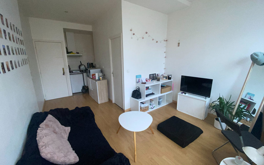 T1 bis  de 24 m2, rue du Molinel – République Beaux Arts