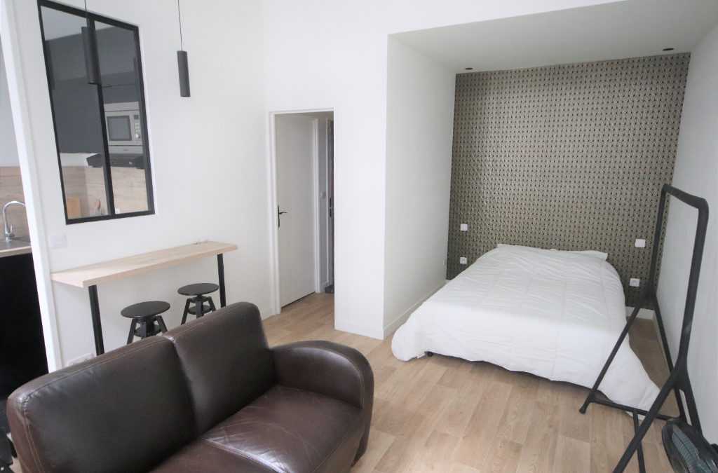 Studio MEUBLÉ de 25.29 m², rue des arts – Lille Flandres