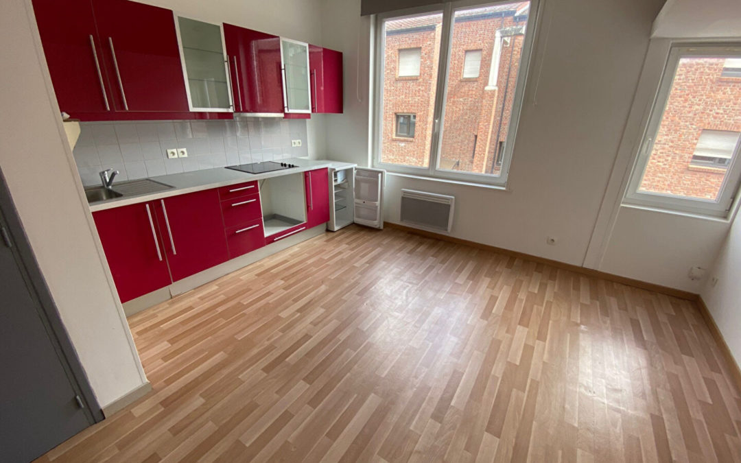 T1 bis de 25 m², rue de Crimée – Port de Lille