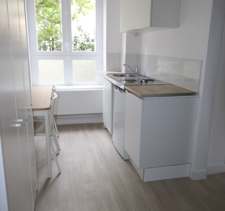 Studio de 17.49 m² avec mise à disposition du mobilier , rue Pharaon de Winter – Vieux Lille