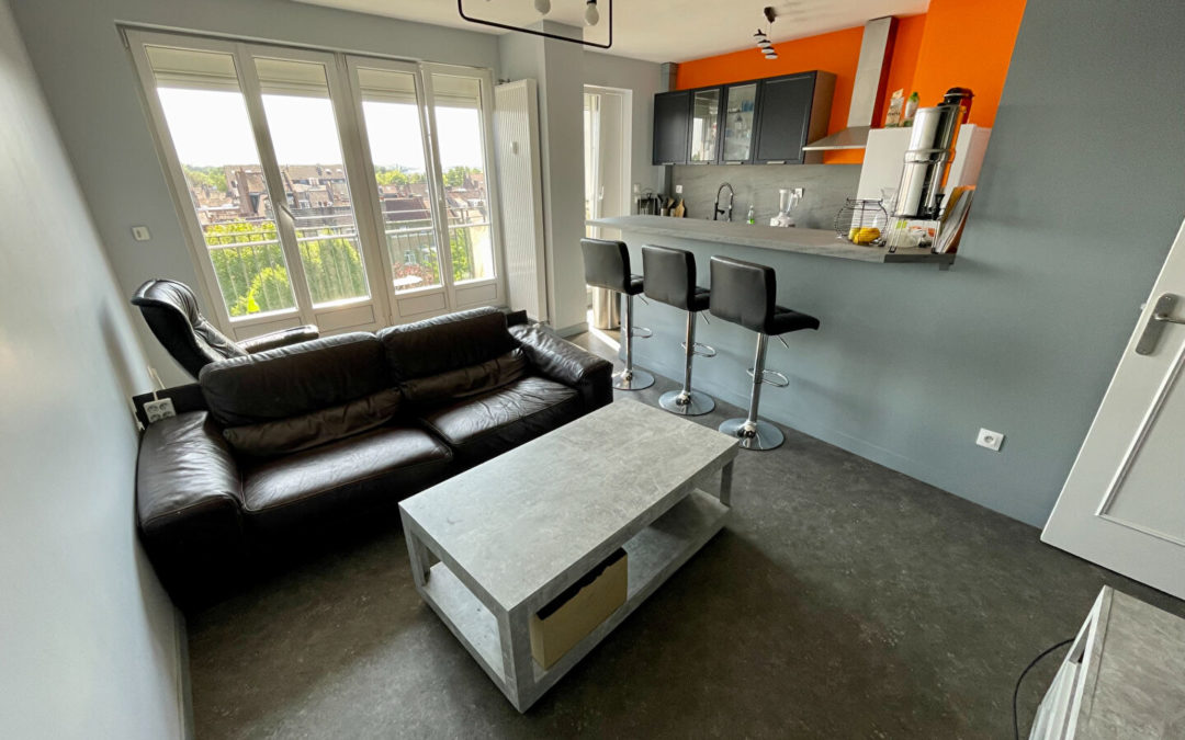 A VENDRE – Type 4 avec balcon, garage et cave – CORMONTAIGNE