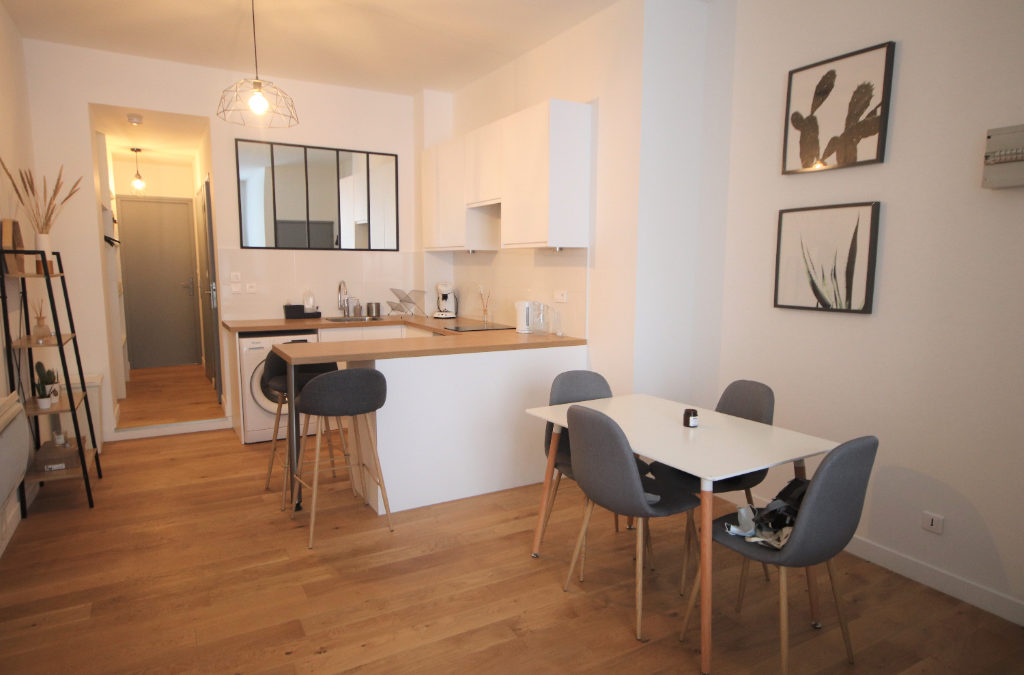 T2 MEUBLÉ de 47 m², rue Chevreul