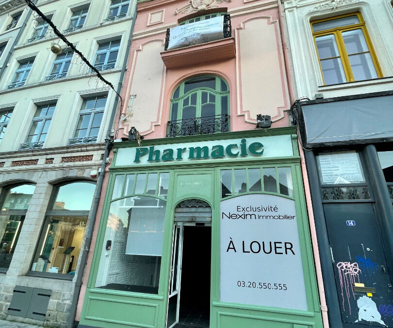 Immeuble de charme à usage commercial – Emplacement exceptionnel  – VIEUX LILLE