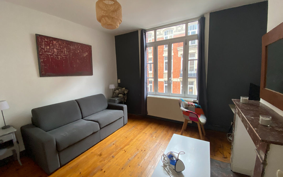 T2 MEUBLE de 33.11 m², rue de l’Hôpital Militaire – Centre-Ville