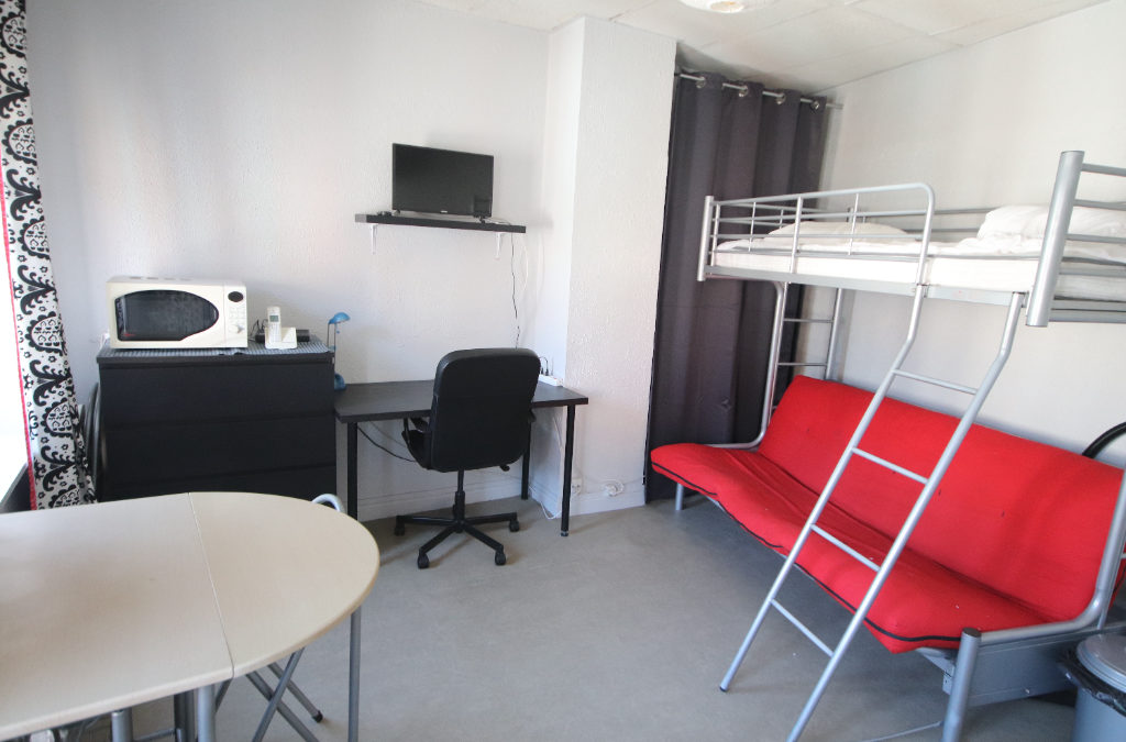 Studio MEUBLÉ 17 m², rue d’Isly, Cormontaigne,