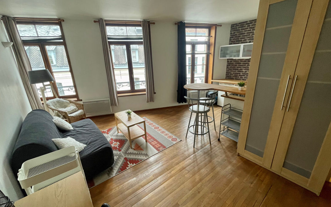 A VENDRE – Studio à deux pas de la citadelle  – VIEUX LILLE