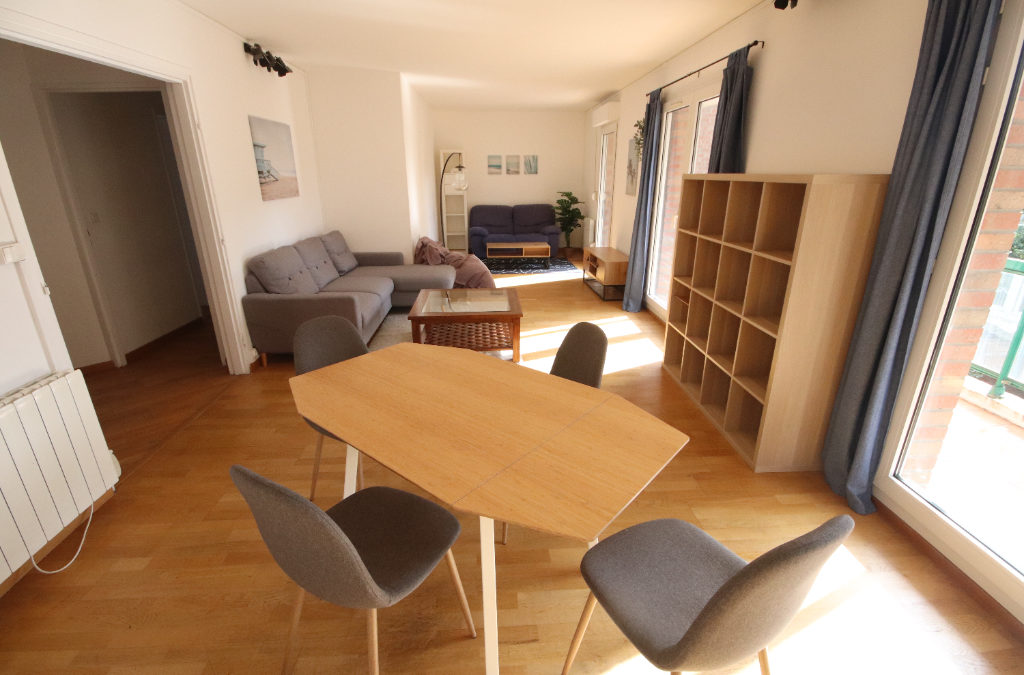 T3 MEUBLÉ de 91 m², rue Bonte Pollet, Port Fluvial