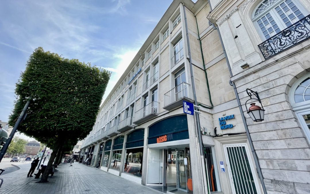 BUREAUX 187m2 A LOUER – DOUAI PLACE D’ARMES