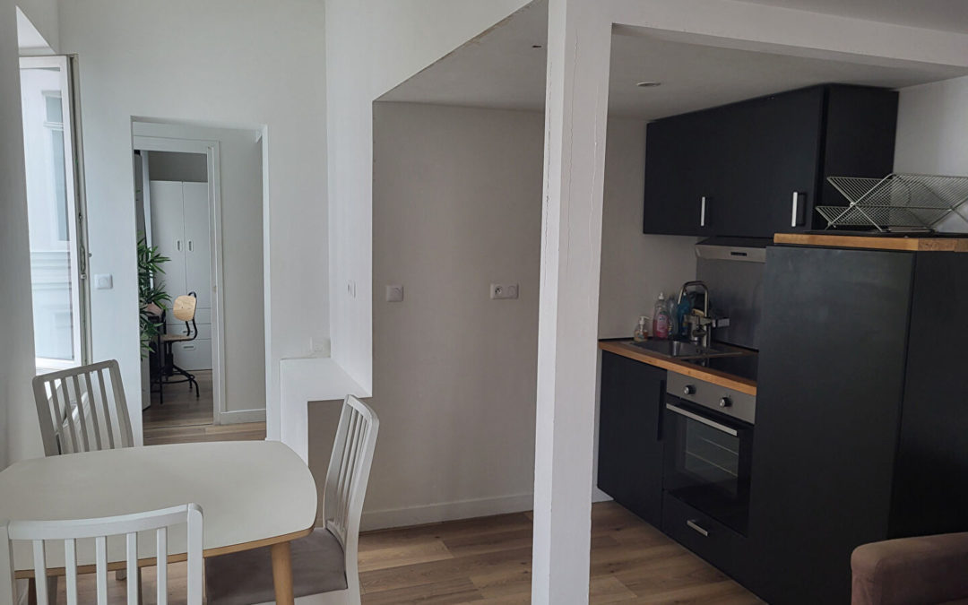 T2 bis MEUBLE de 38.02m², rue de la Bassée – Cormontaigne