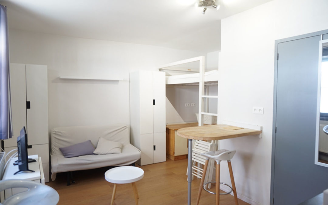 Studio meublé rue Lavoisier Lille !