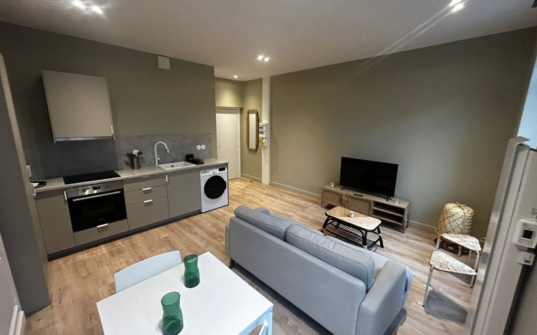 T2 35.04 de m² avec mise à disposition du mobilier, rue Nationale – Place de Strasbourg