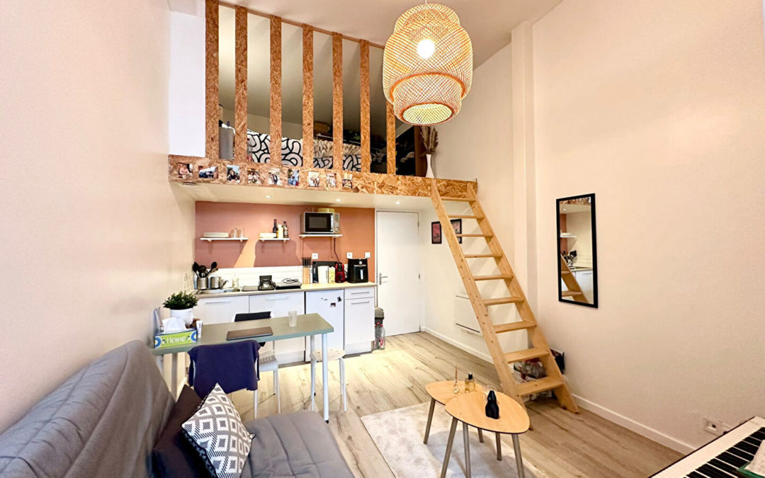 STUDIO 26M2 + TERRASSE – LILLE LA CATHO