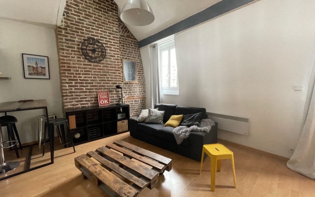 T1 bis meublé situé en hypercentre de Lille !