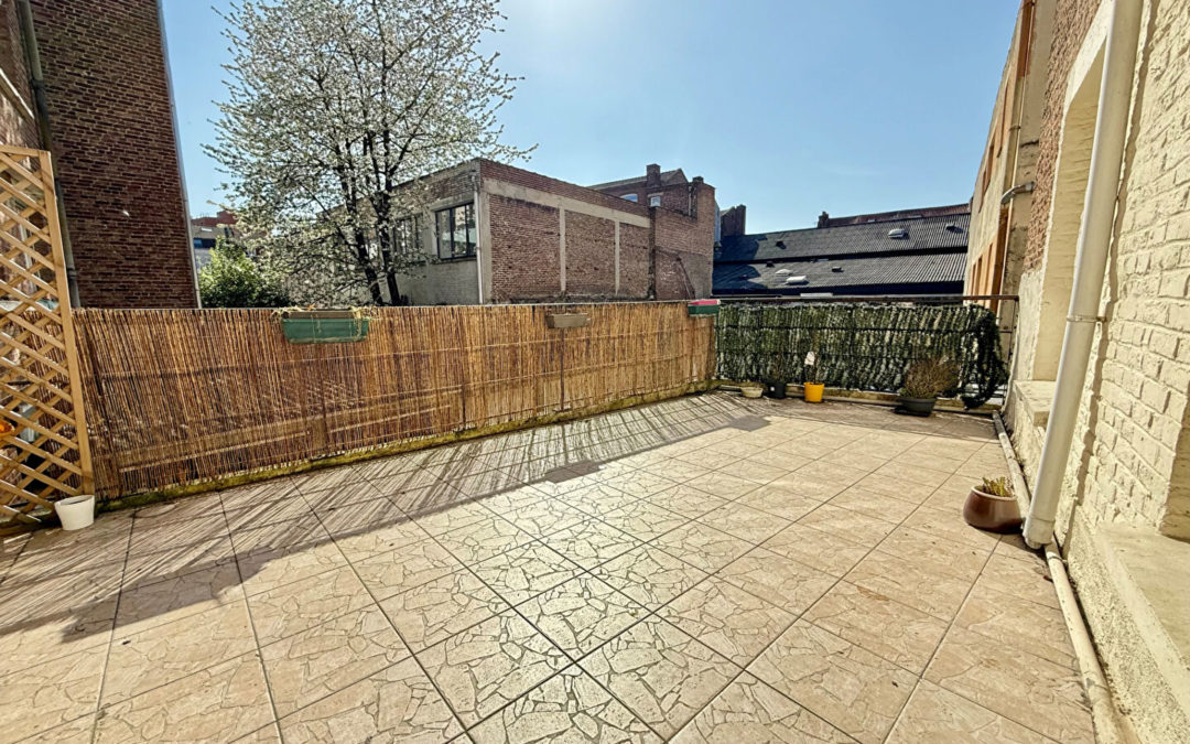 A VENDRE – T2 avec une grande terrasse – JB LEBAS