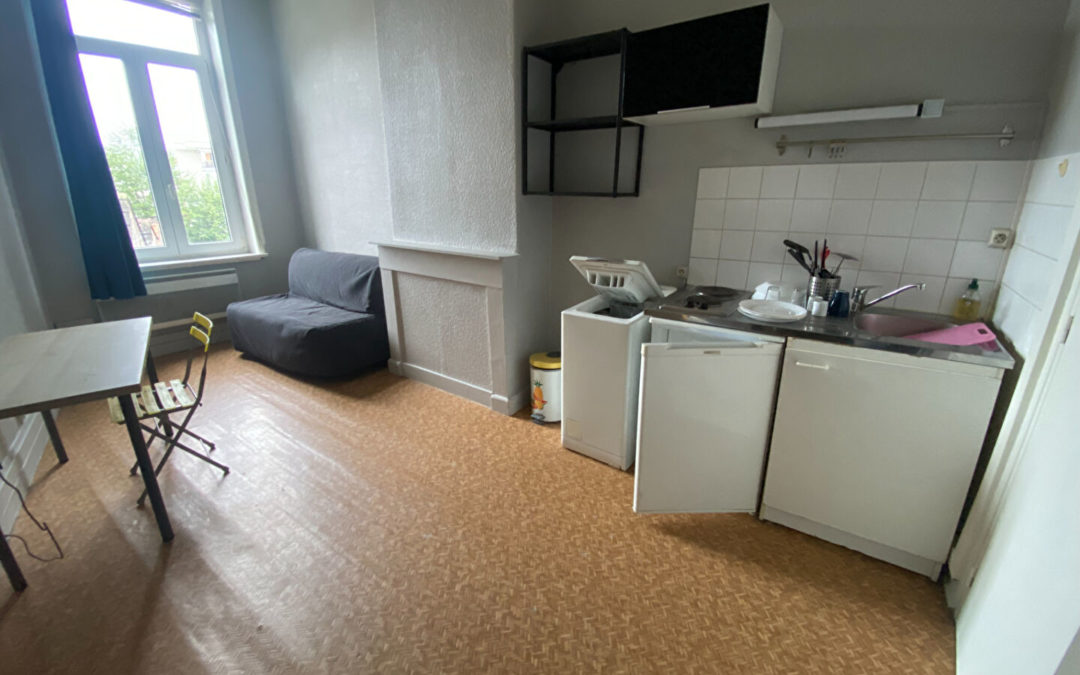Studio MEUBLÉ  de 18m², rue Solférino – Sébastopol