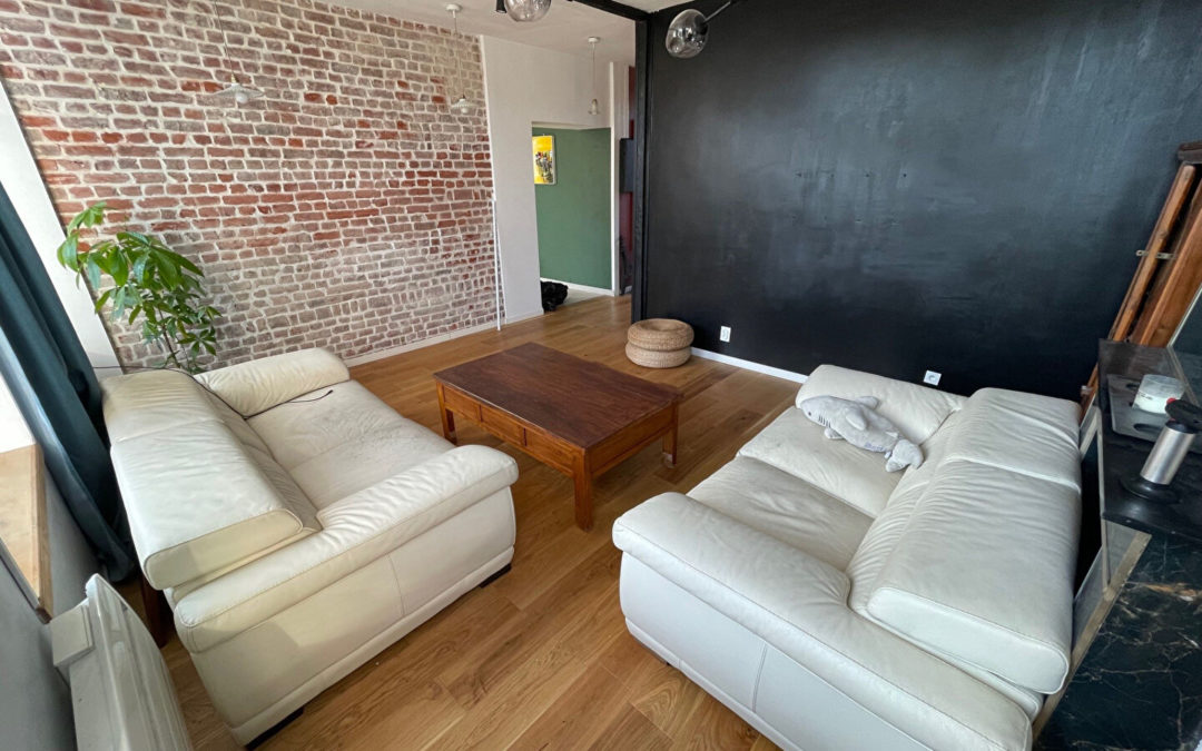 T5 MEUBLE en duplex de 96.28 m², place CORMONTAIGNE