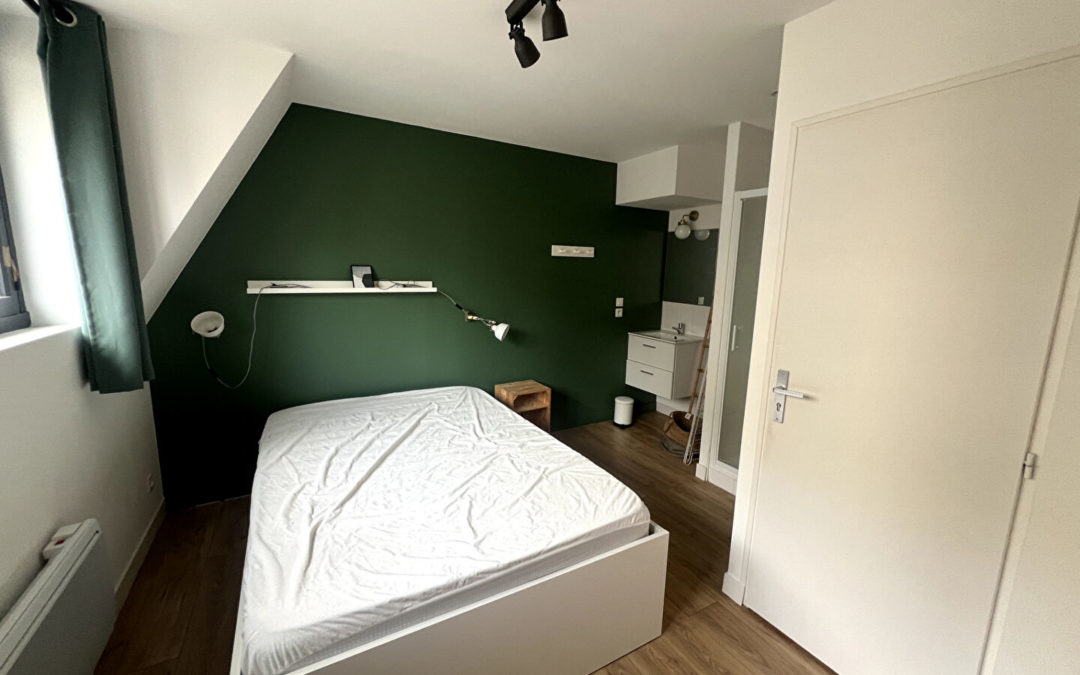 Studio meublé de 13.45 m², rue Catel Béghin