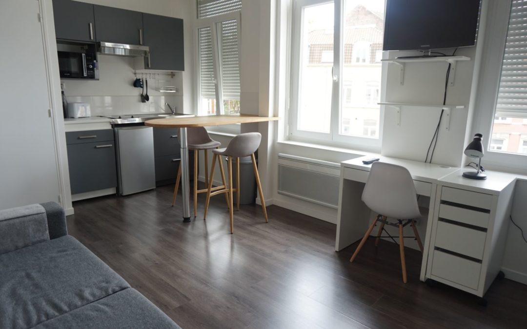 Studio situé rue Ernest Deconynck