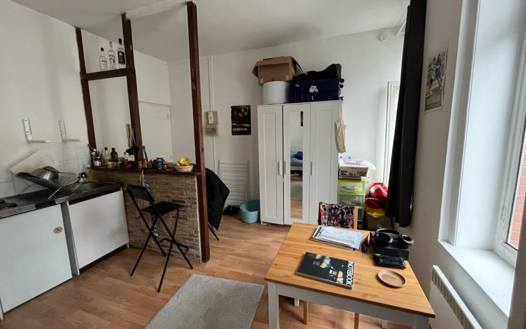 Beau studio meublé de 22m2 – Lille Saint Michel !