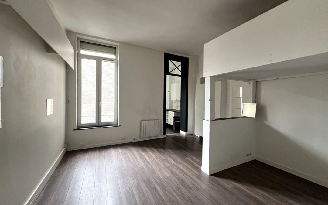 Studio avec mezzanine, rue Léon Gambetta