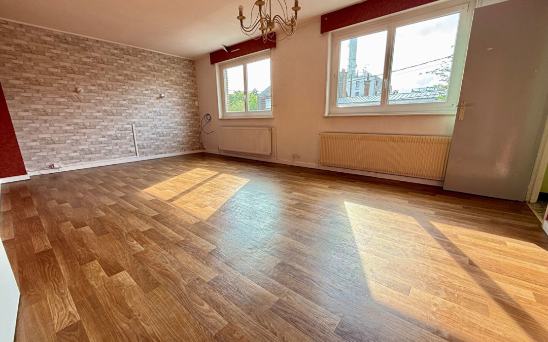 À vendre – Appartement T3 de 74 m² avec grand garage – au coeur du quartier Canon d’Or, Lambersart