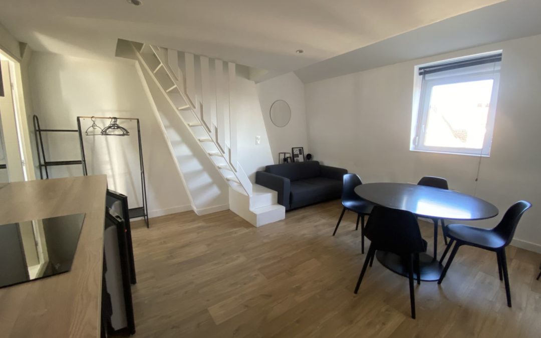 Superbe T2 bis meublé situé rue des Postes – LILLE