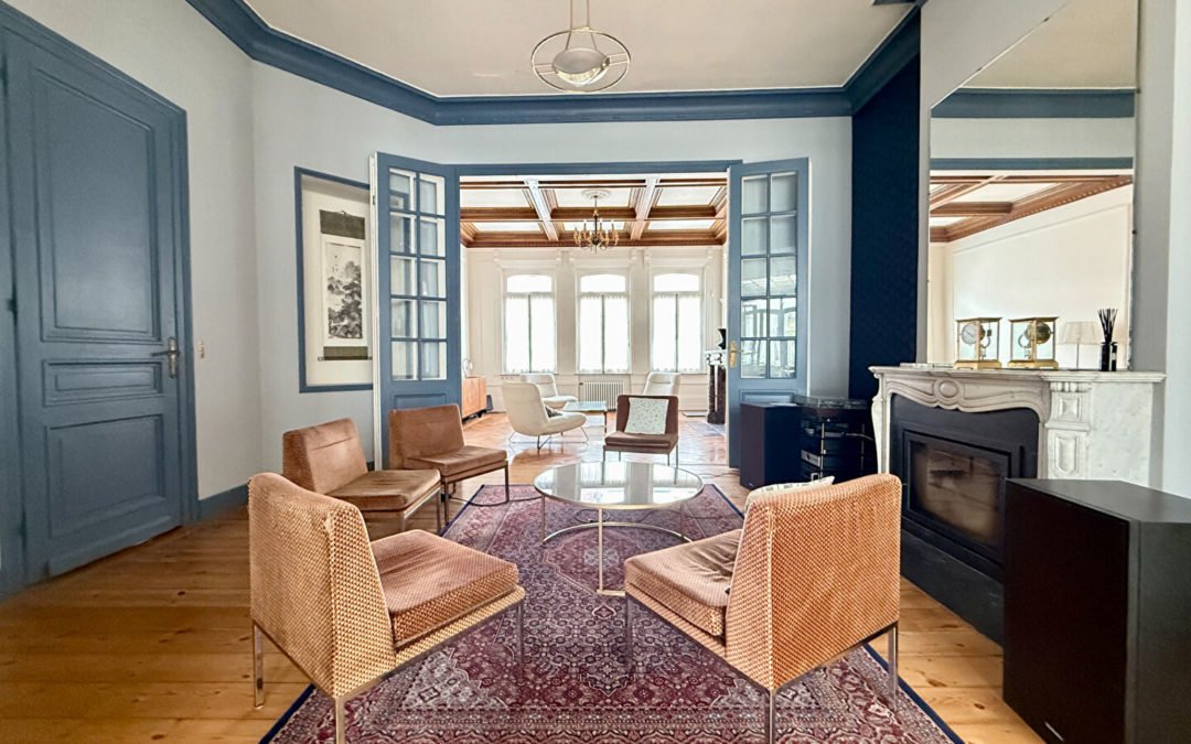 Superbe maison bourgeoise avec jardin, garage/atelier et cave