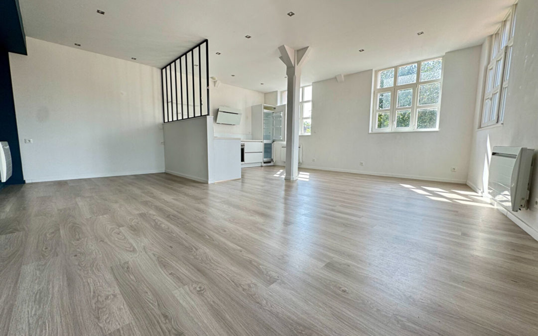 APPARTEMENT TYPE LOFT  AVEC PARKING – WAZEMMES