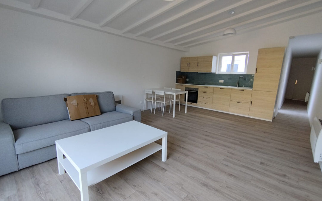 Appartement T3 MEUBLÉ refait à neuf avec jardin – Fives