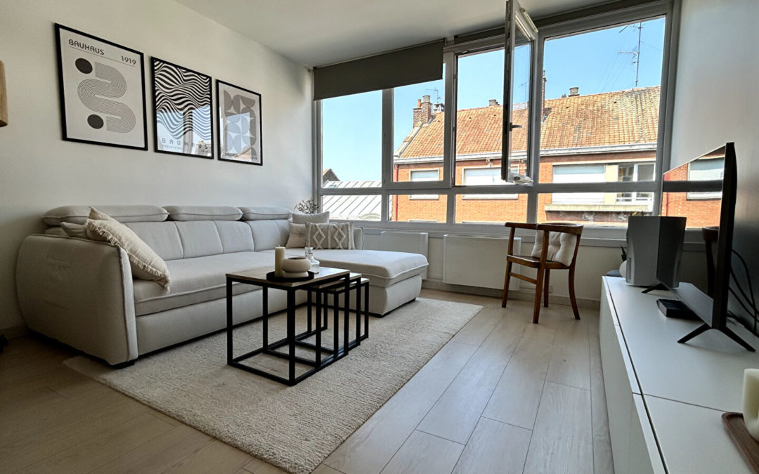 APPARTEMENT T2 DE 60M2 AVEC PARKING ET CAVE – PARC JB LEBAS