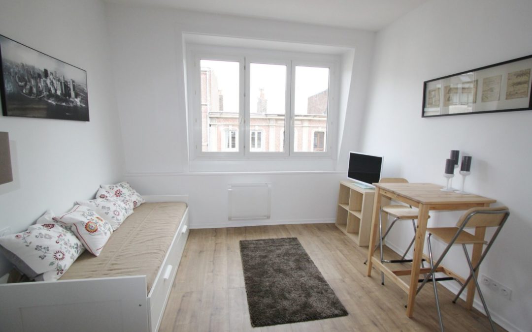 Studio meublé situé rue de Ratisbonne à Lille !