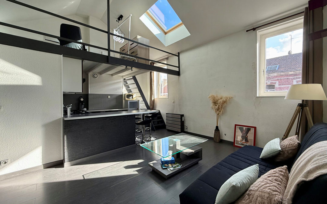 Appartement 2 piéces avec mezzanine – Secteur Fac de droit, LILLE