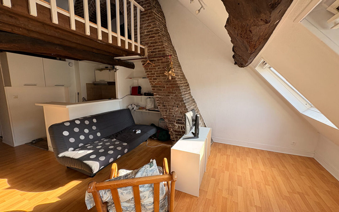 A LOUER, Studio de 23.77 m² , Rue Pierre Mauroy, Lille